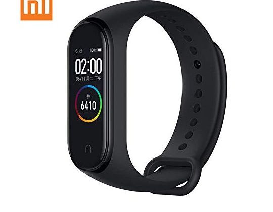 Xiaomi Mi Band 4 Fitness Tracker Newest 095″ Color AMOLED Display Bluetooth 50 Smart Bracelet Heart Rate Monitor 50 Meters Waterproof Bracelet with 135mAh Battery up to 20 Days Activity Tracker